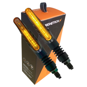 Piscas Led Sequencial Universal Magnetron Original Moto - PAR