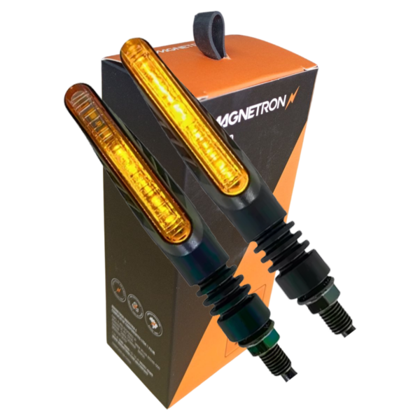Piscas Led Sequencial Universal Magnetron Original Moto - PAR