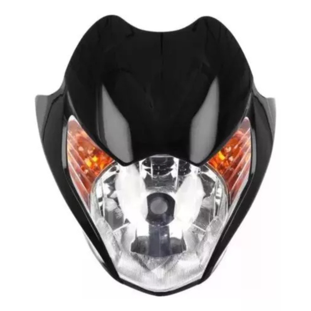 Frente Farol Completo Honda Cg Titan 150 Mix 2009 Preto - Imagem 2