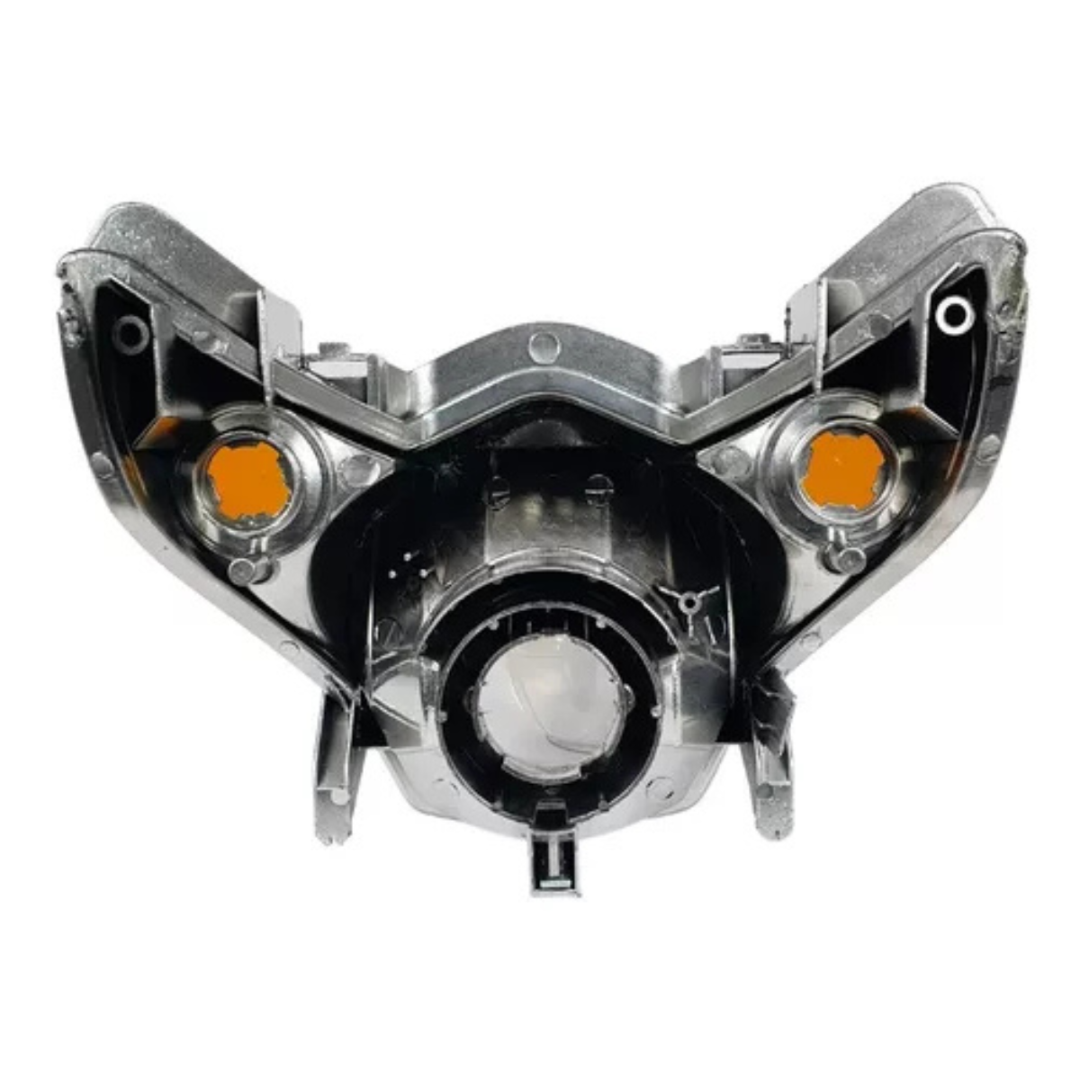 Frente Farol Completo Honda Cg Titan 150 Mix 2009 Preto - Imagem 5