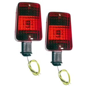 KIT 2 Pisca Seta da Honda CG 125 Today Titan 83/99 com fiação VERMELHO