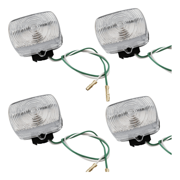 KIT 4 Pisca Seta Bros 125/150 03/16 -Tornado 250 01/08 -XLR 125 96/03 -XR 200 92/03 -XR 250 01/06 - CRISTAL