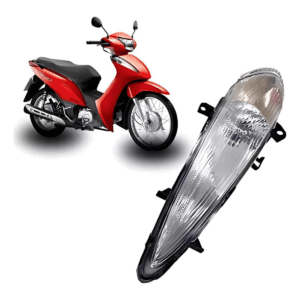 Pisca Seta da Honda Biz 100 / 110 / 125 11/17 - DIANTEIRO ESQUERDO - CRISTAL