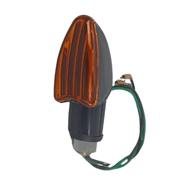 KIT 4 Pisca Seta Mini Flecha Universal LENTE AMBAR C/ Lampada - ROSCA M10 - Image 4