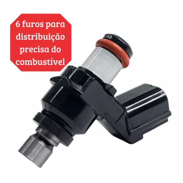 Bico Injetor da Honda BIZ 125 09/10 6 Furos Combustível - Image 5