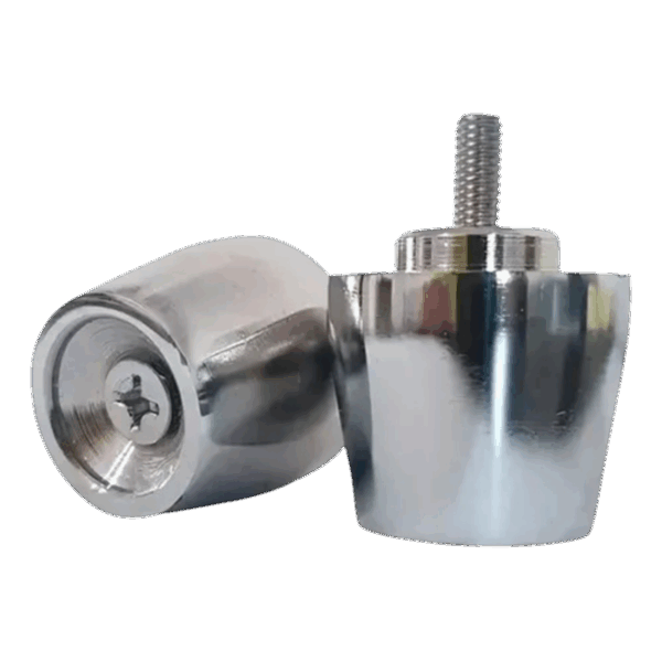Peso de Guidão Honda PCX 150 – Adaptável Honda/Yamaha PAR CROMADO