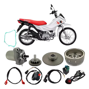 Kit Sistema Partida Elétrica Honda Pop 110I 16/24 COMPLETO