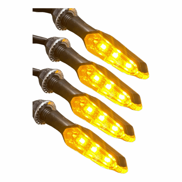 Kit 4 Piscas Seta de Led Universal - Fazer Ybr Factor Xre Titan CBX CB300