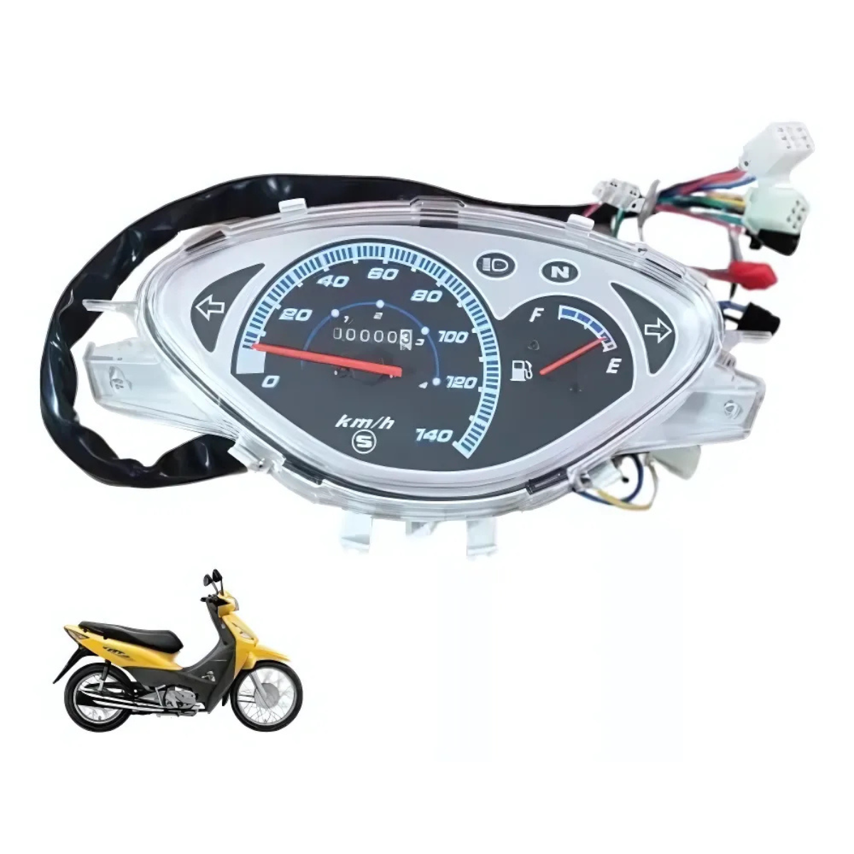 Painel da Honda BIZ 125 05/08 ES Completo