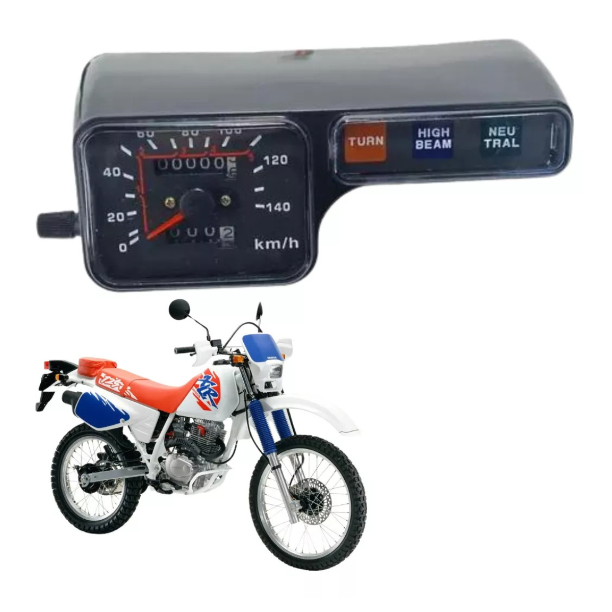 Painel Velocímetro XLR 125 96/99 - XR 200 94/03 Completo