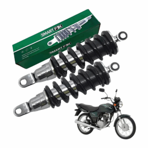 Par de Amortecedor Traseiro Titan 125 00/08 CROMADO