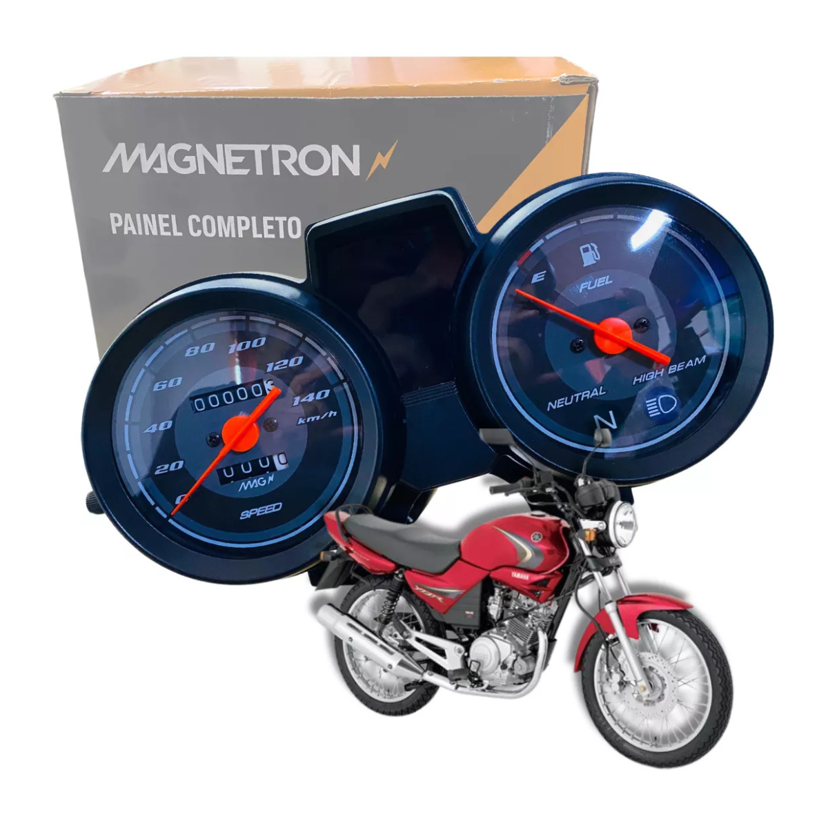 Painel velocímetro Yamaha YBR 125 06/08 - Magnetron - Imagem 4