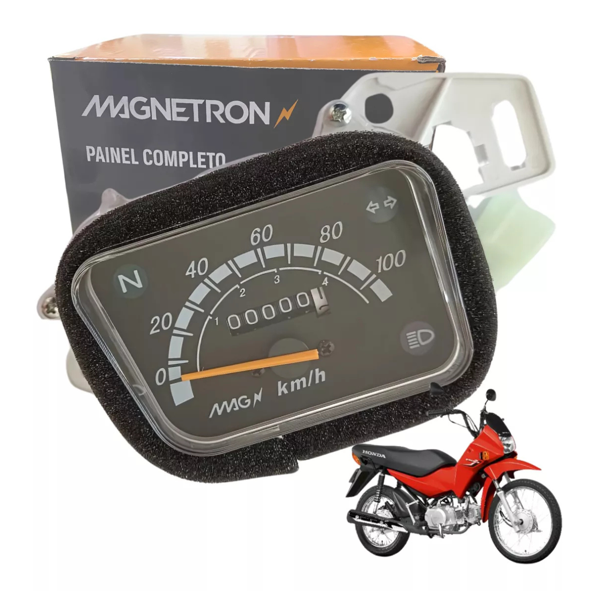 Painel Honda POP 100 07/12 Original Magnetron - Imagem 5