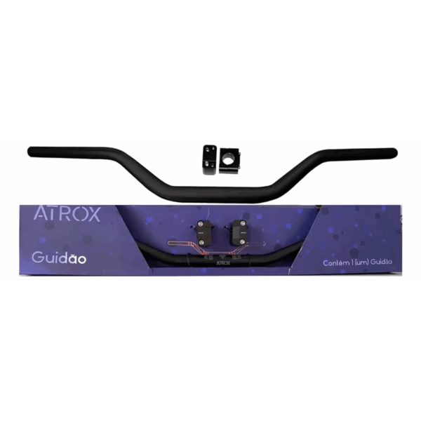 Guidão para Moto Esportivo Alto Modelo Naked  Com Adaptador Universal