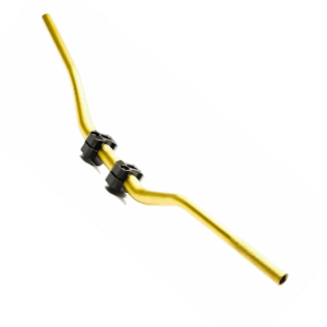 Guidão para Moto Esportivo Alto Modelo Naked  Com Adaptador Universal - DOURADO