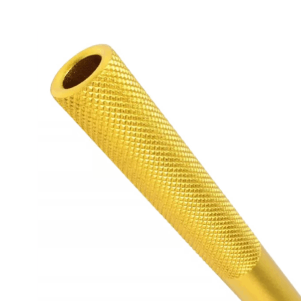 Guidão para Moto Esportivo Alto Modelo Naked  Com Adaptador Universal - DOURADO - Image 3