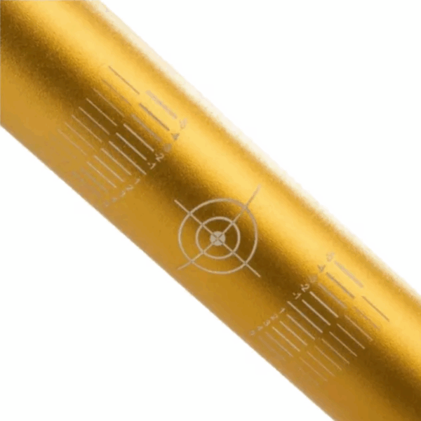Guidão para Moto Esportivo Alto Modelo Naked  Com Adaptador Universal - DOURADO - Image 4
