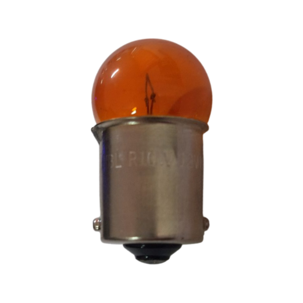 Caixa com 10 Lâmpadas do Pisca CG TITAN CB YBR BA15s 12V 10W LARANJA - Image 2