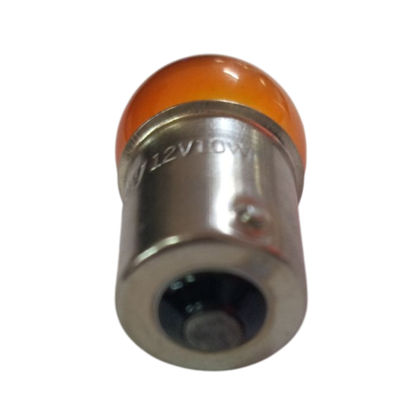 Caixa com 10 Lâmpadas do Pisca CG TITAN CB YBR BA15s 12V 10W LARANJA - Image 3